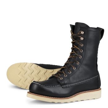 Red Wing 8-inch Winter Moc Tall Boot in Boundary Leather Wandelschoenen Dames Zwart - 3424